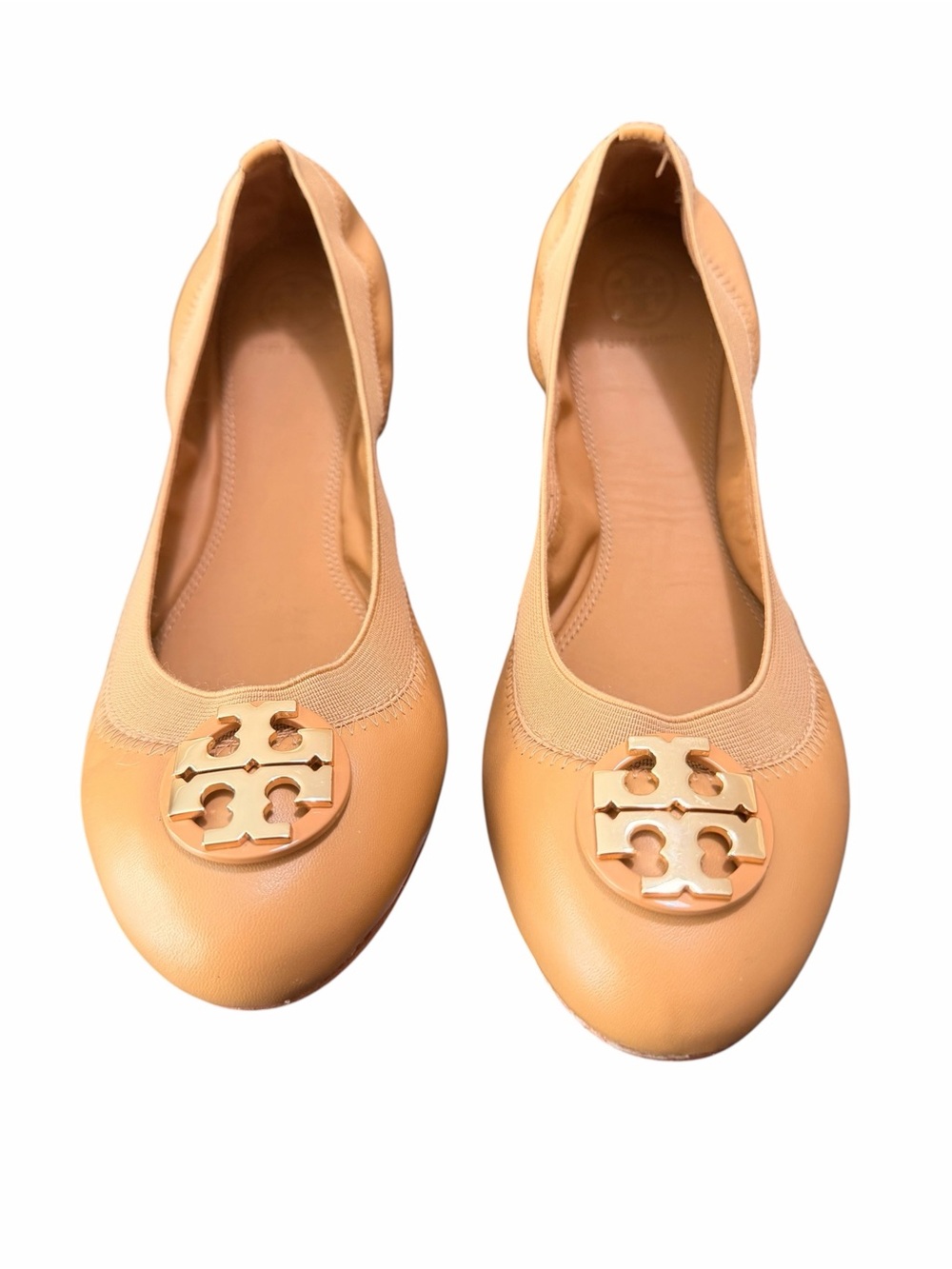 Tory Burch Claire Elastic Ballet Flats Size 8M